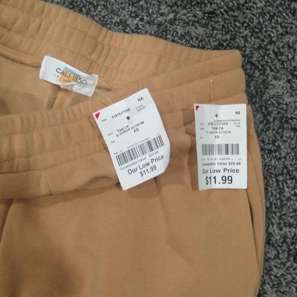 Cali 1850 Los Angeles biage size junior XS Sweat Pants - Picture 4 of 4